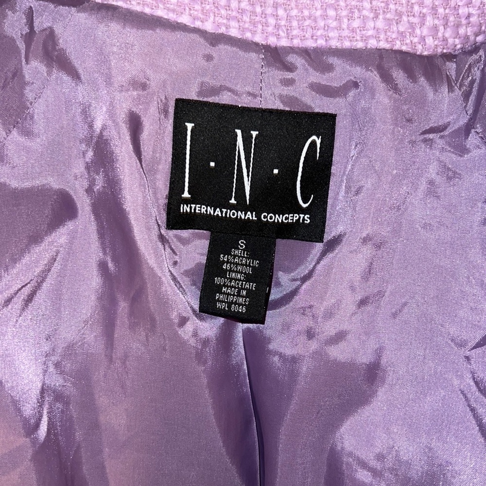 INC Lavender Peacoat